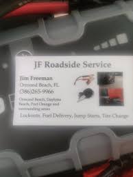 JF Roadside Service on location